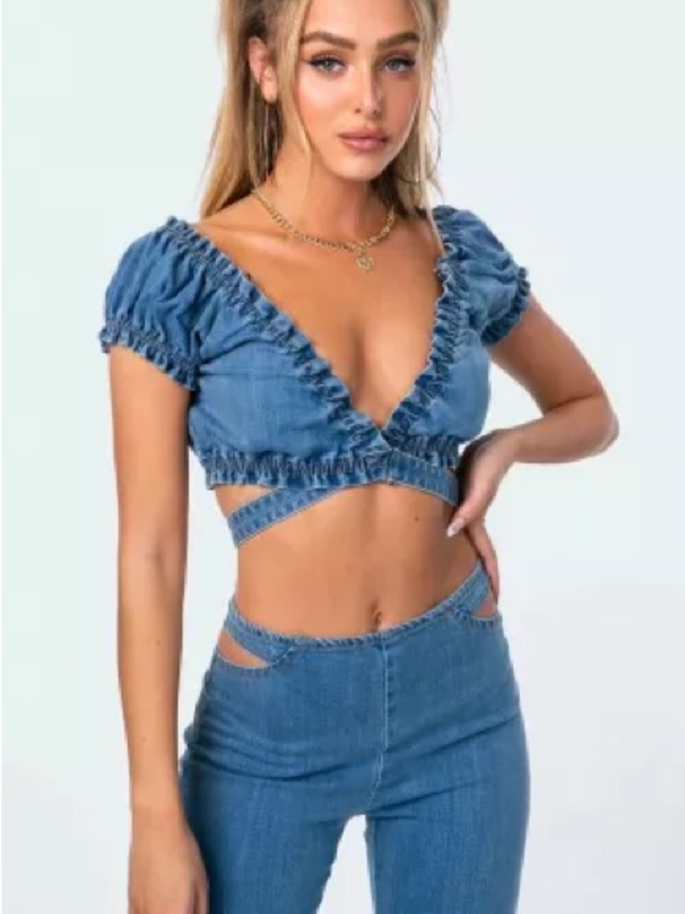 Edikted Denim Set